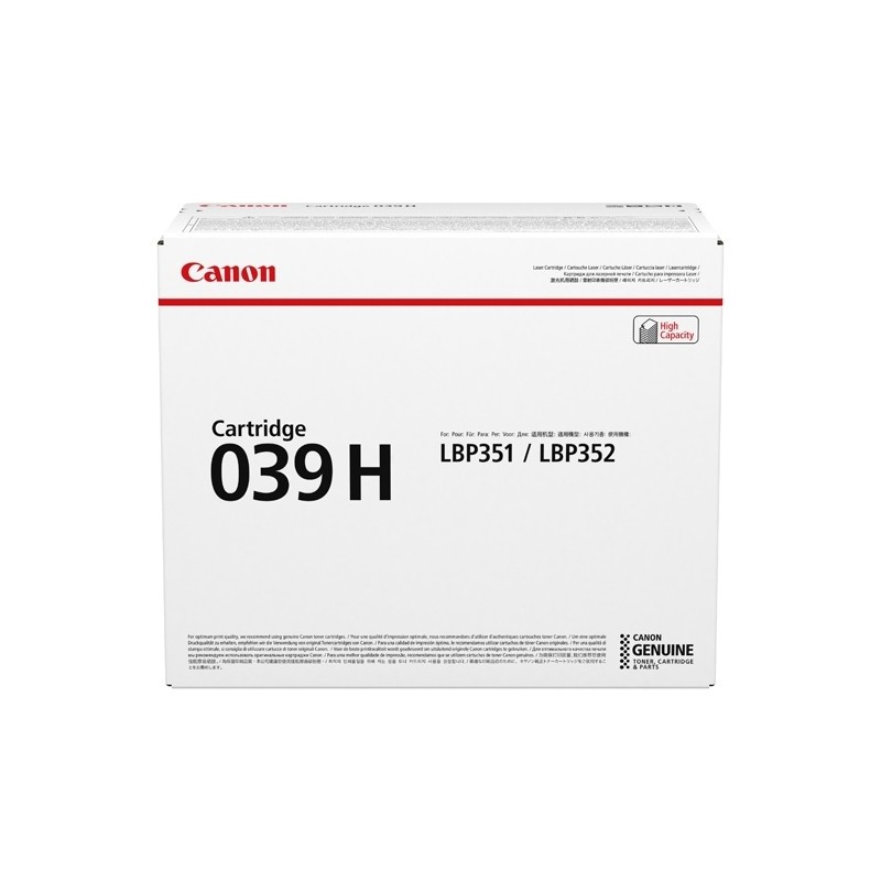 Canon 039H toner cartridge 1 pc(s) Original Black